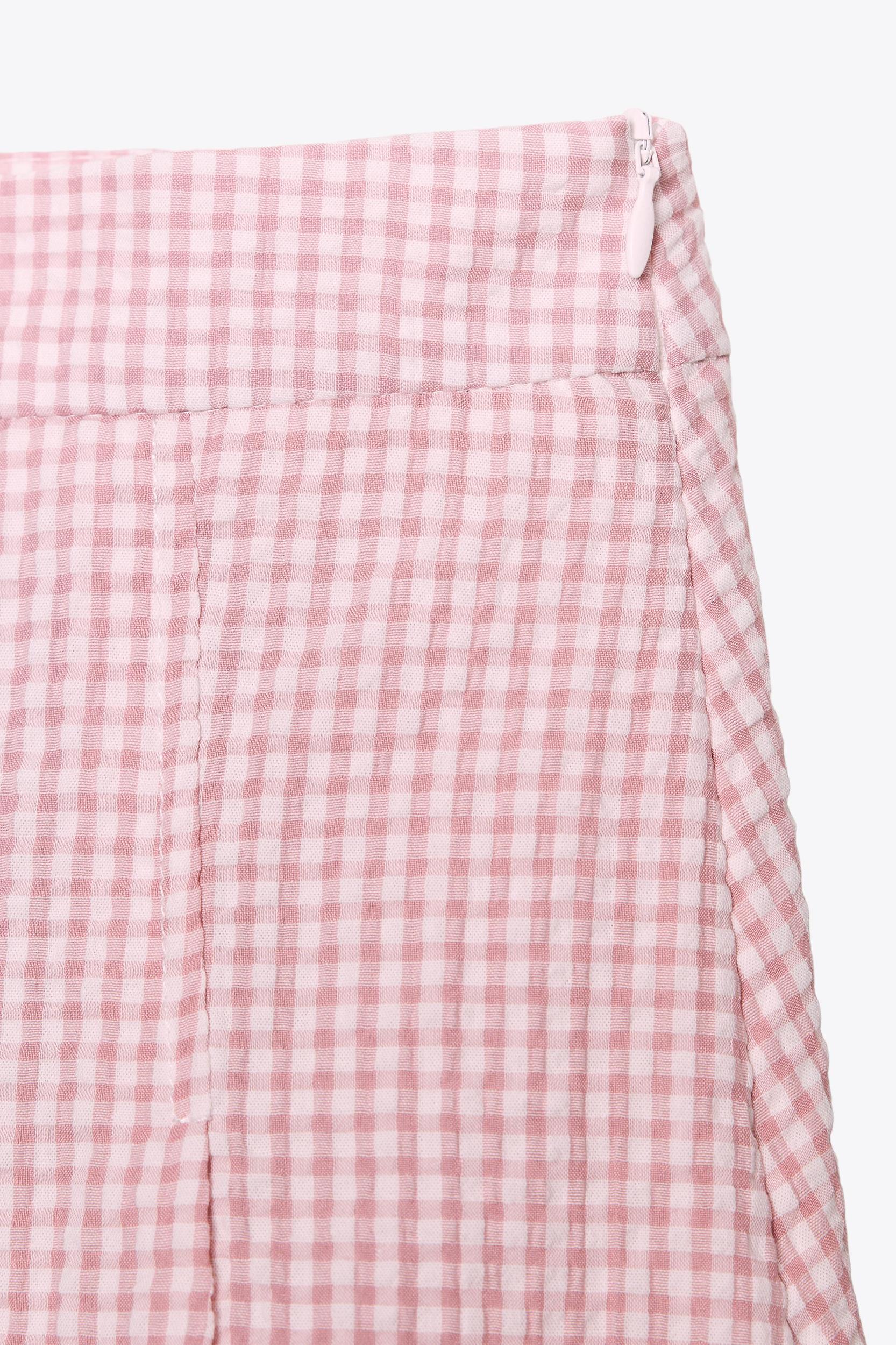 GINGHAM SKORT Product Image
