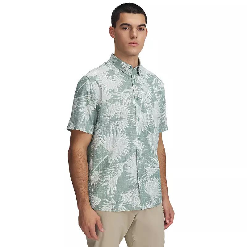 Men's Under Armour UPF 50 Dockside Short Sleeve Button-Down Shirt,  Product Image