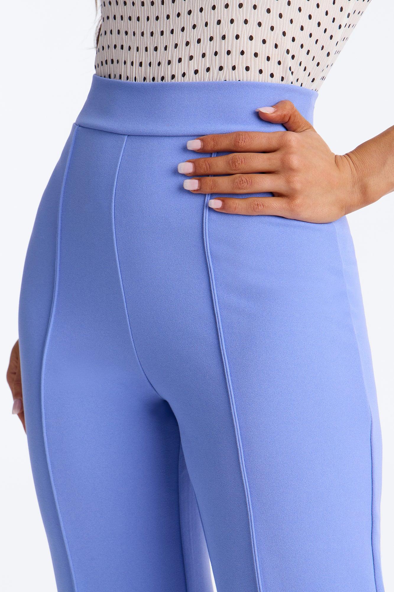 Tall Victoria High Waisted Dress Pants - Periwinkle Female Product Image