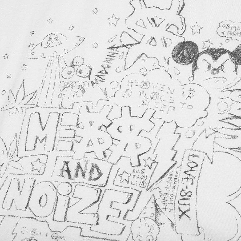 Noize Biggie S/S Tee - Vintage White Male Product Image