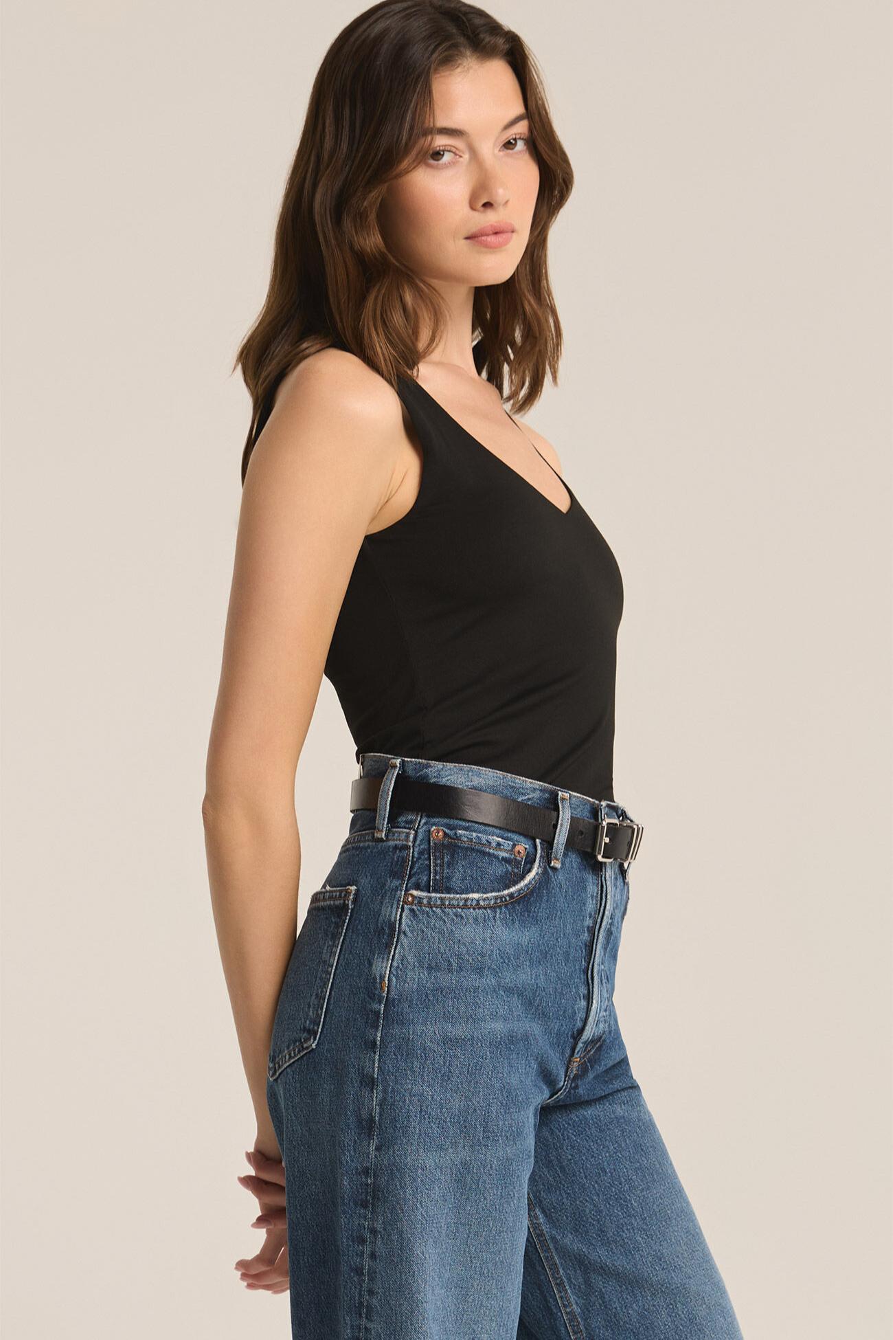 Avala V Neck So Smooth Top Product Image