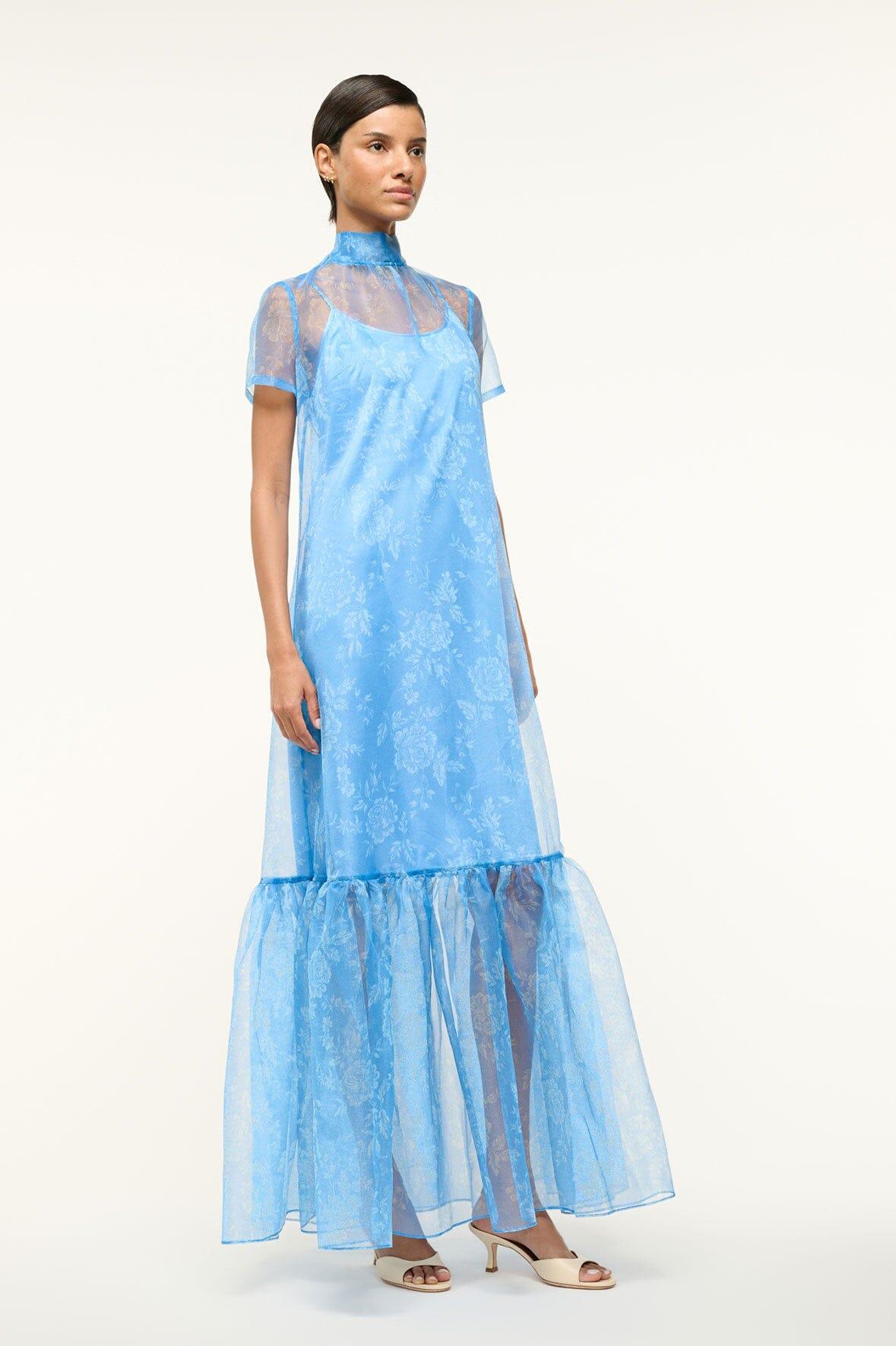 CALLUNA DRESS | BLUE ROSE Product Image