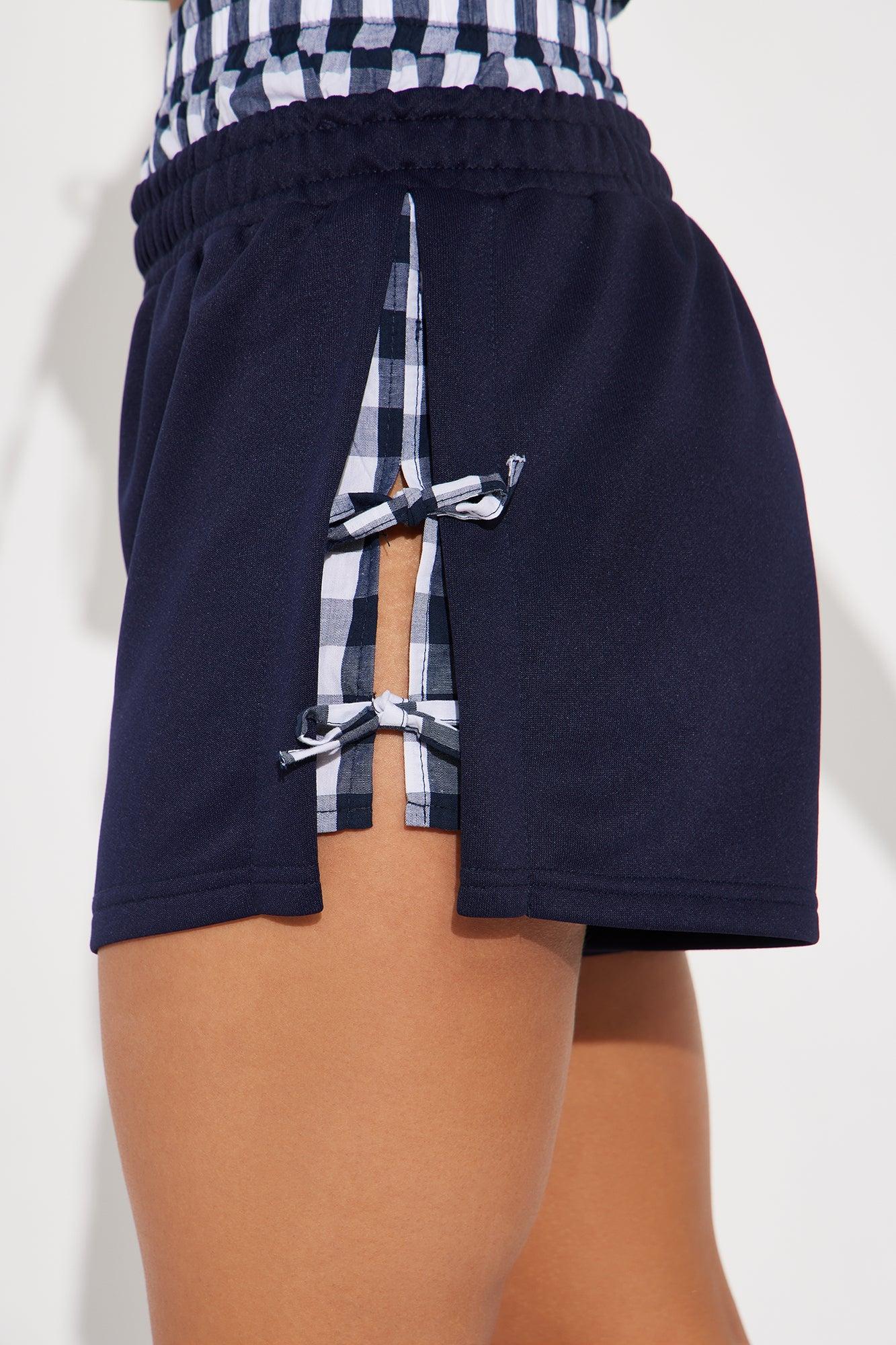 Picnic With Me Boxer Short Set - Navy Product Image