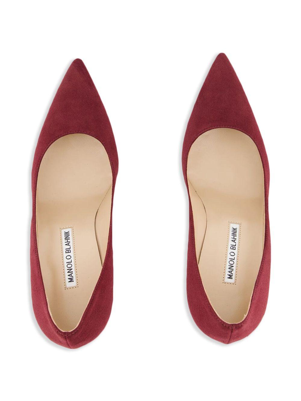 70mm BB pointed-toe suede pumps Product Image