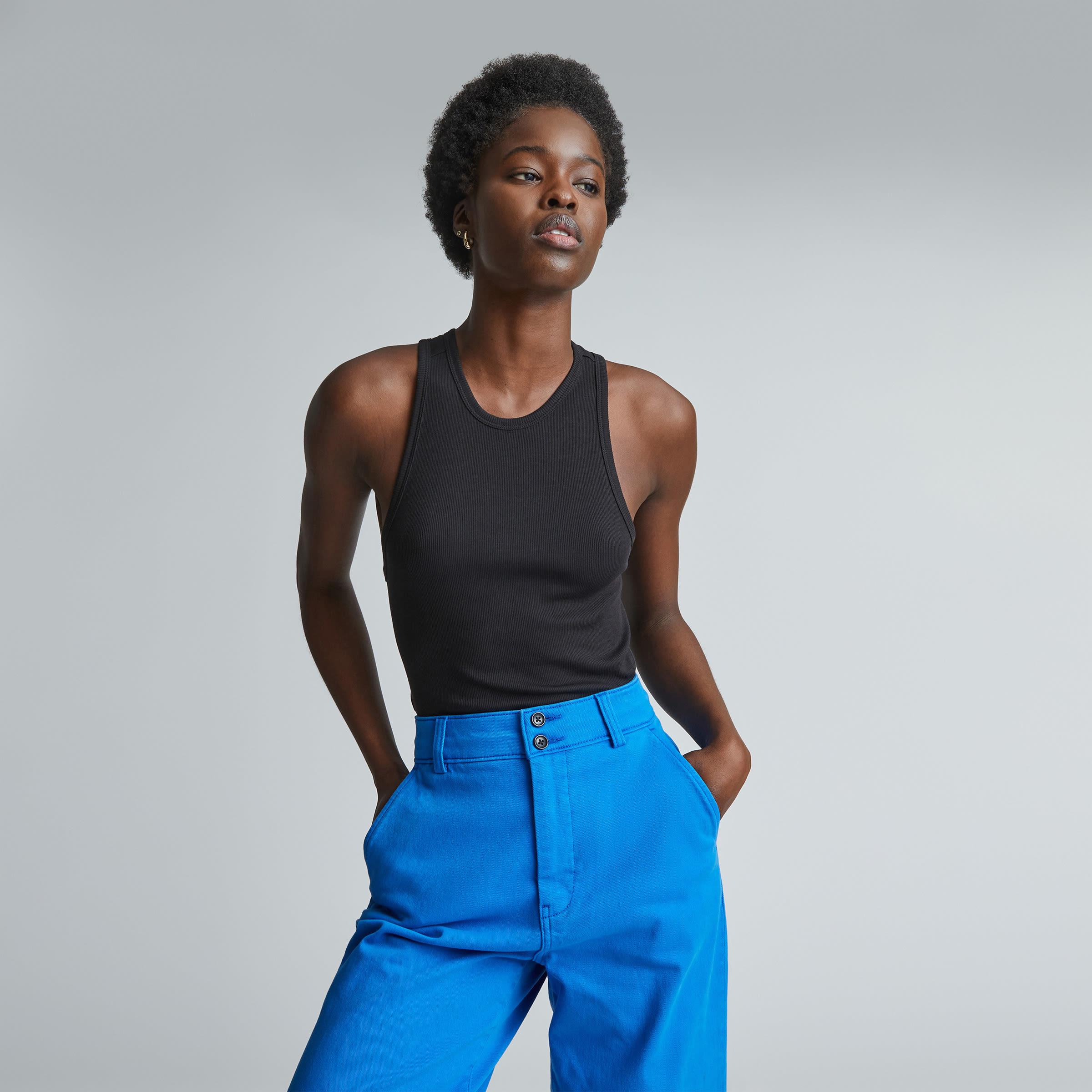 Womens Luxe Rib Racerback Tank by Everlane Product Image