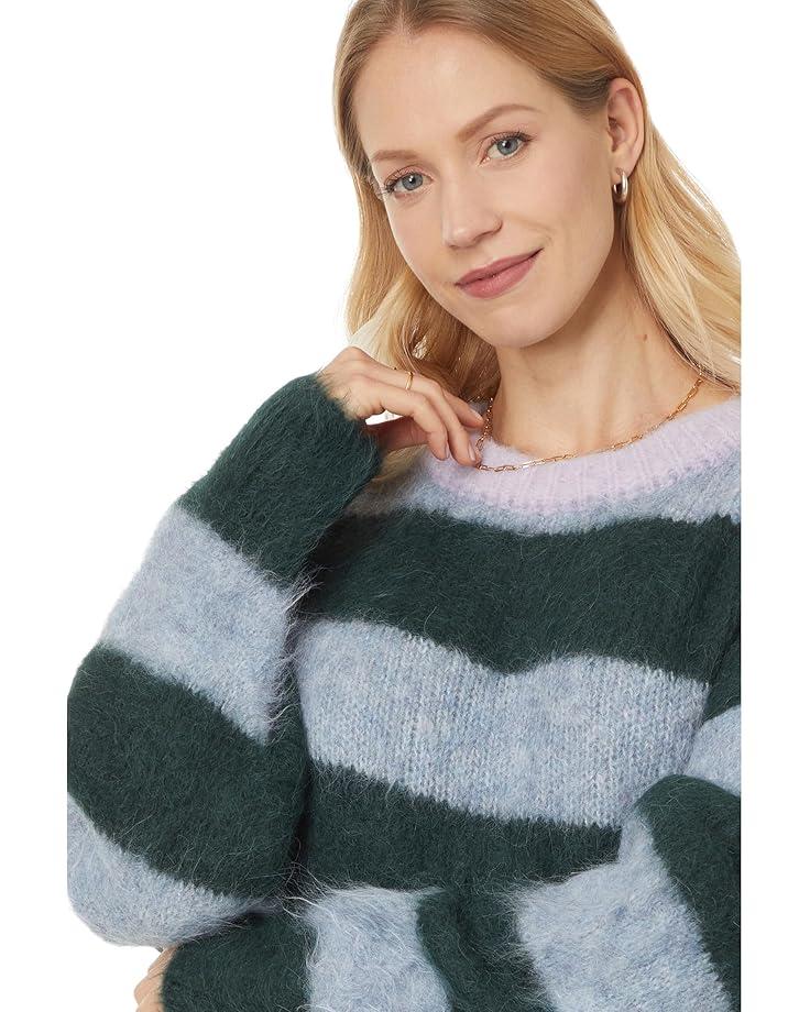 Frankie Cable Striped Pullover Product Image