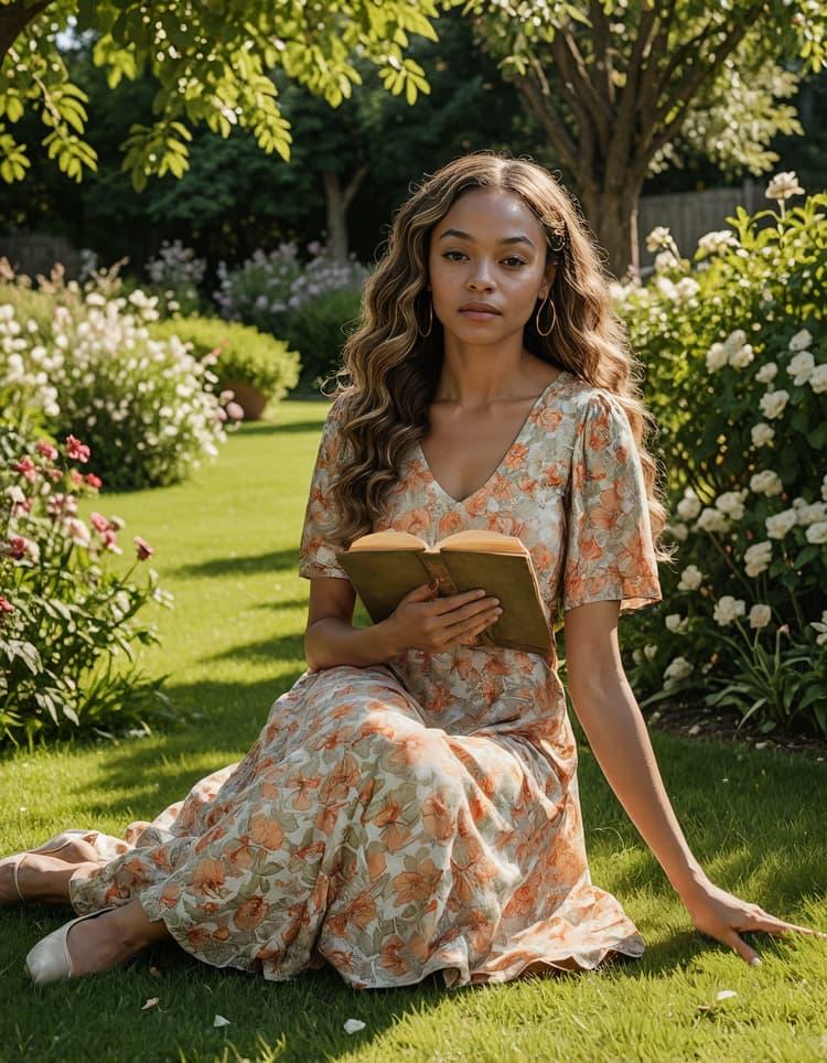 Meadow Whisper Maxi Dress Product Image