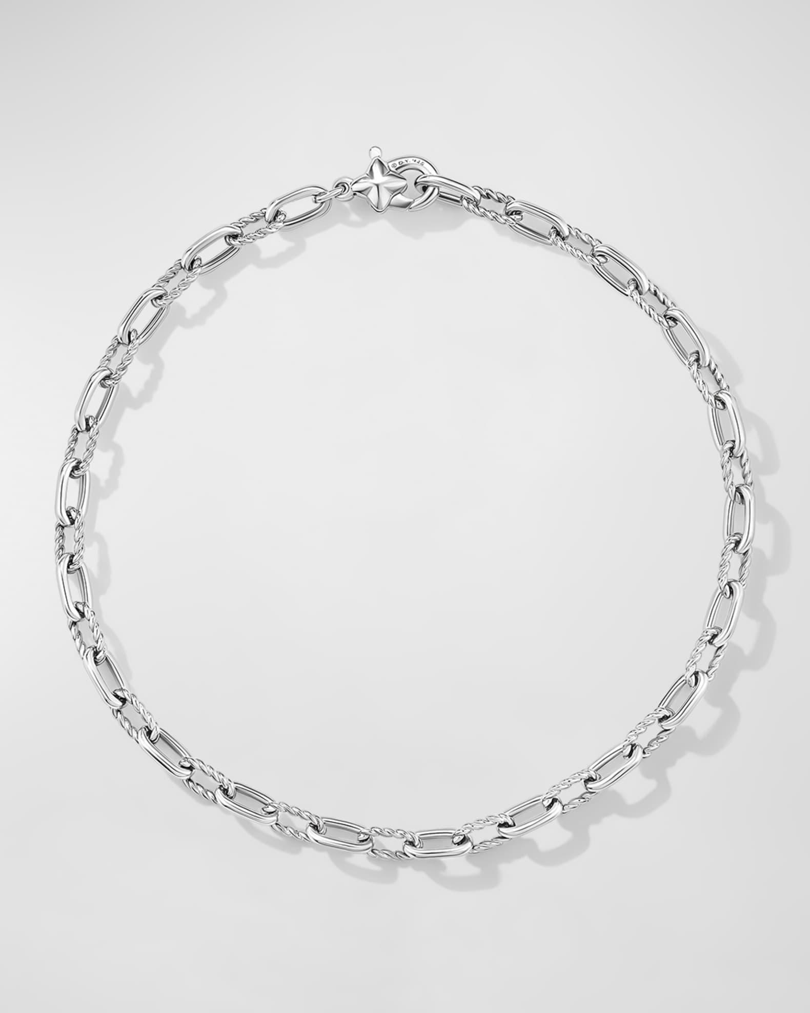 Womens DY Madison Chain Bracelet in Sterling Silver, 3mm Product Image