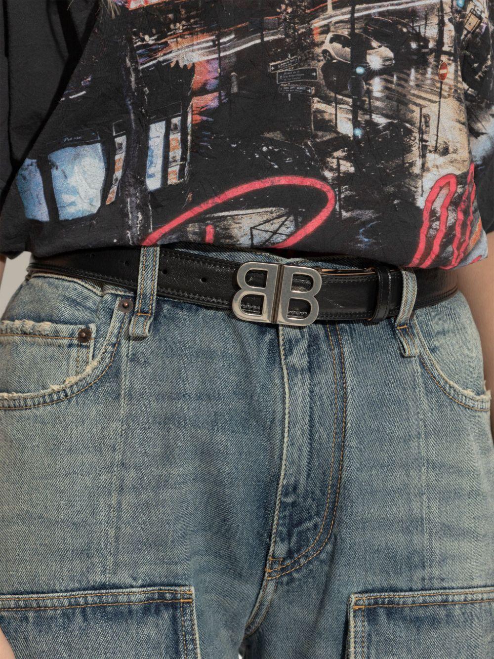 logo-buckle belt Product Image