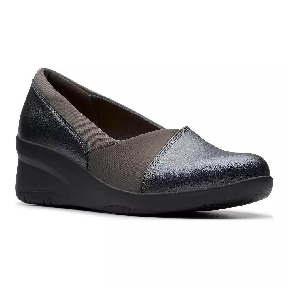Clarks® Suttyn Walk Women's Leather Wedges,  Product Image