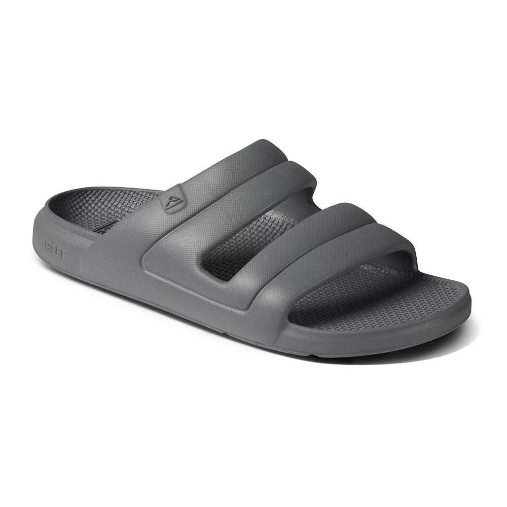 REEF Oasis Men's Two-Bar Slide Sandals, Size: 11, Gray Product Image