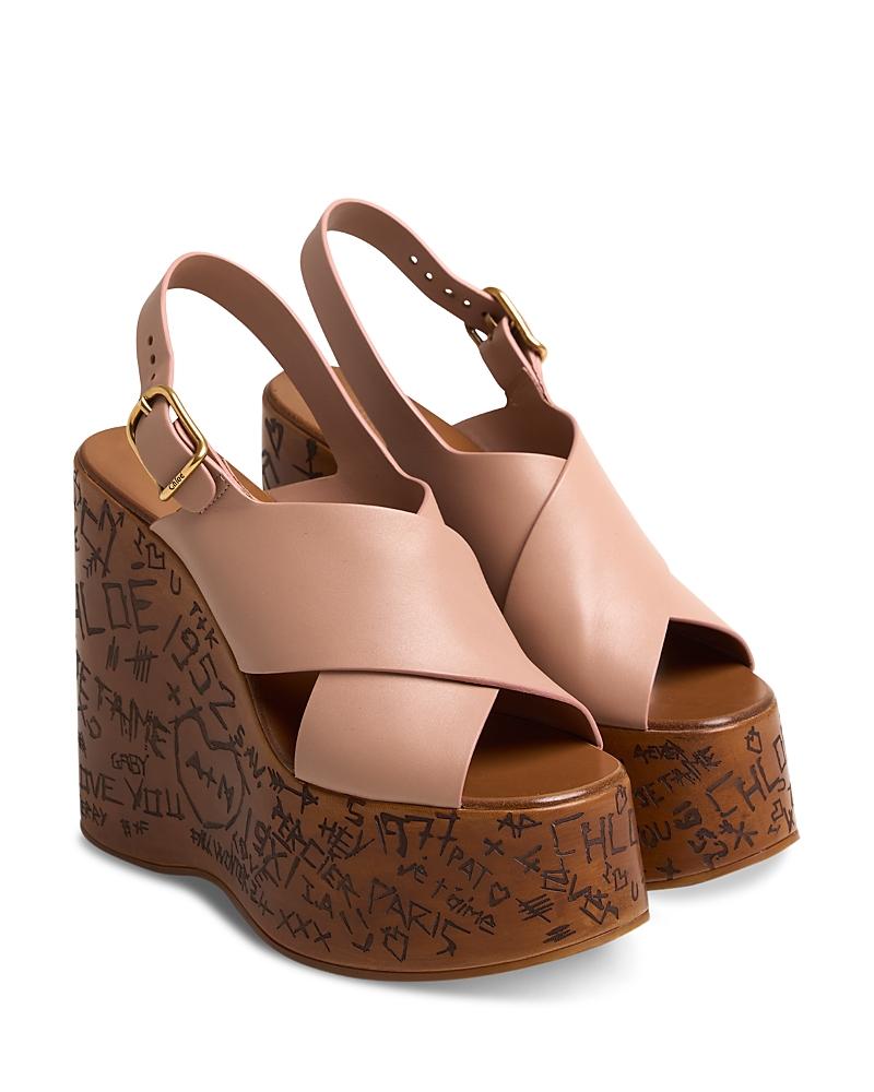 Chloe Womens Maxime Platform Sandals Product Image