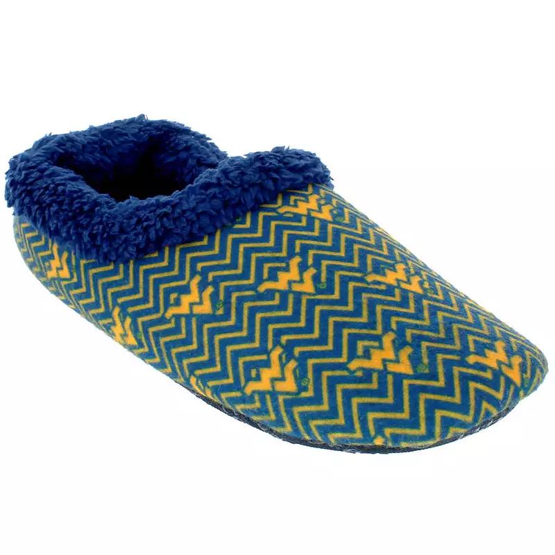 West Virginia Mountaineers Women's Chevron Slippers, Size: Small, Team None Product Image