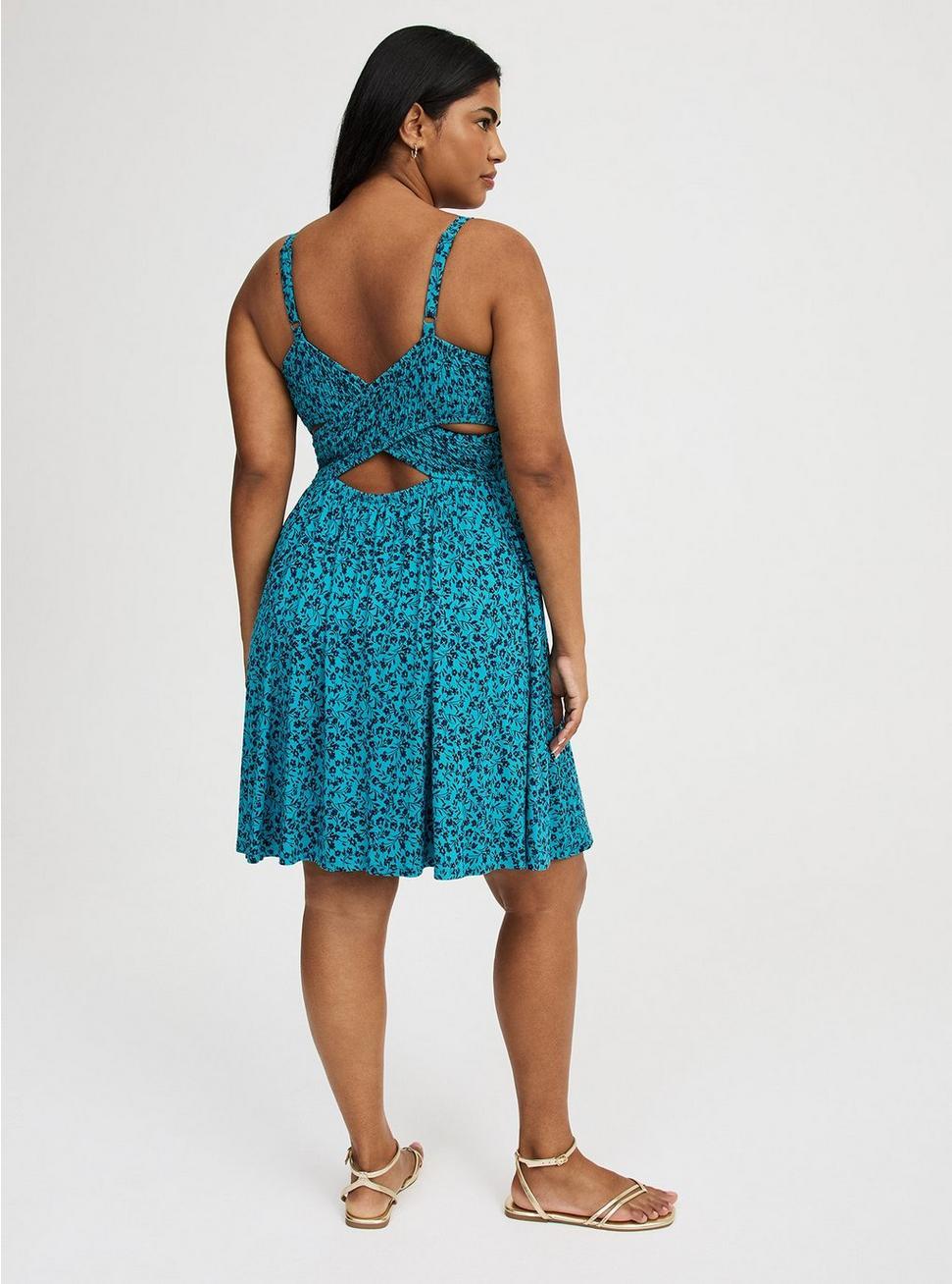 Mini Criss-Cross Back Dress Product Image