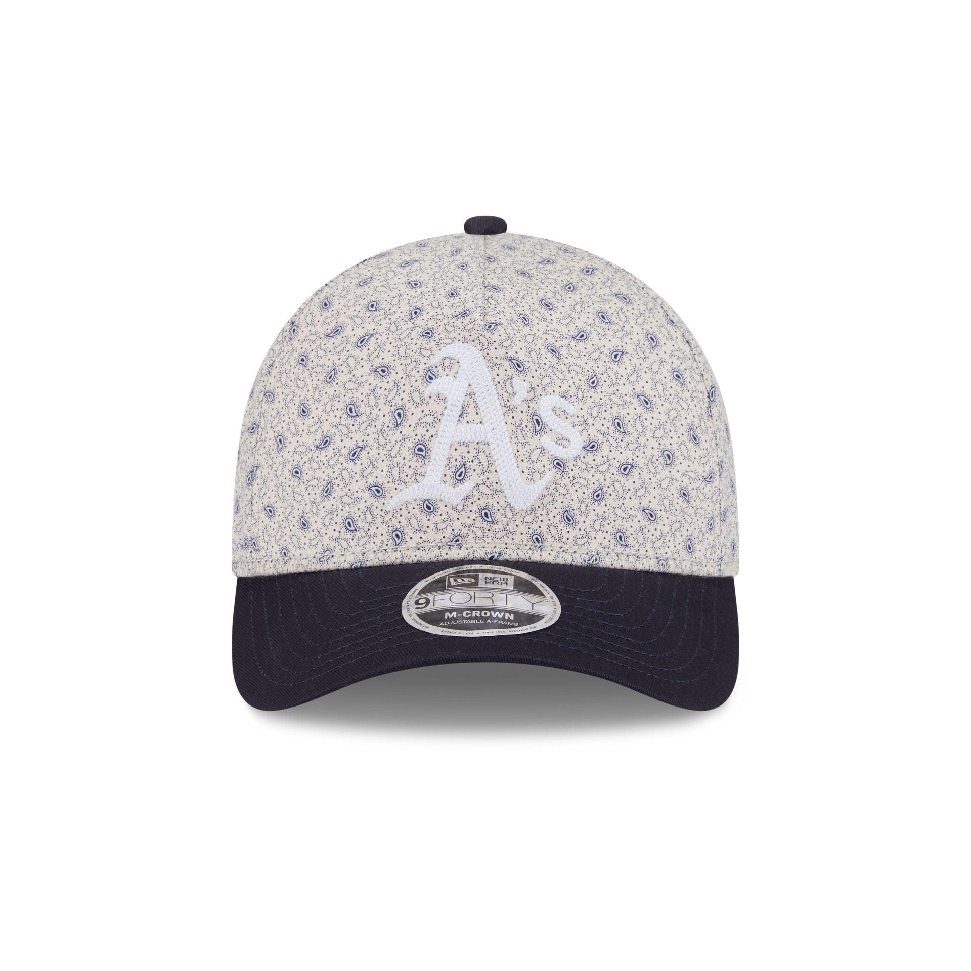 Athletics Micro Print 9FORTY M-Crown A-Frame Adjustable Hat Male Product Image