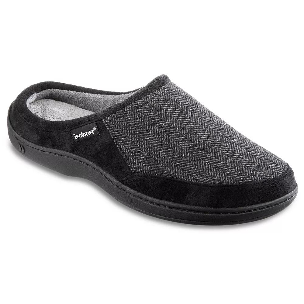 Isotoner Men's Logan Hoodback Slippers Product Image