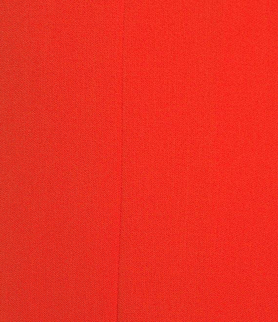 Kasper Crepe Sleeveless Multi Seam Sheath Dress Product Image