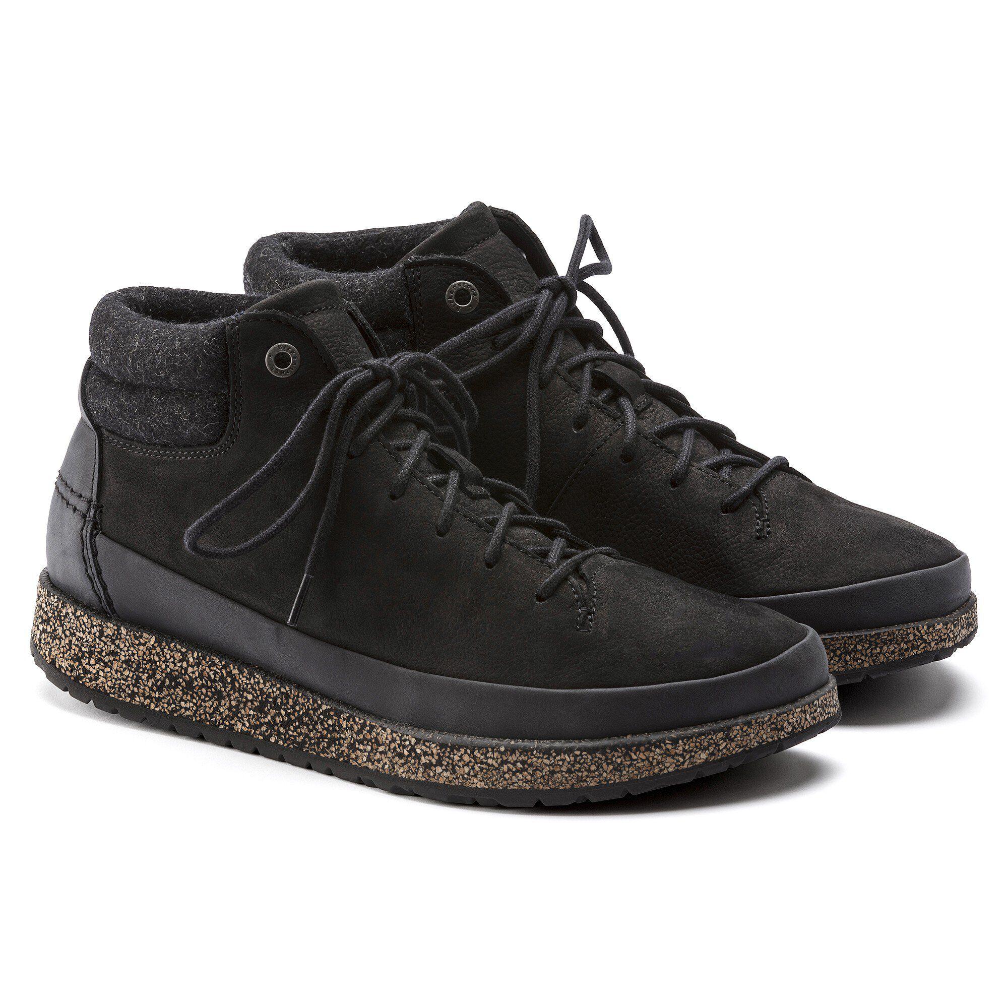 Honnef High Oiled Nubuck Leather Black Product Image