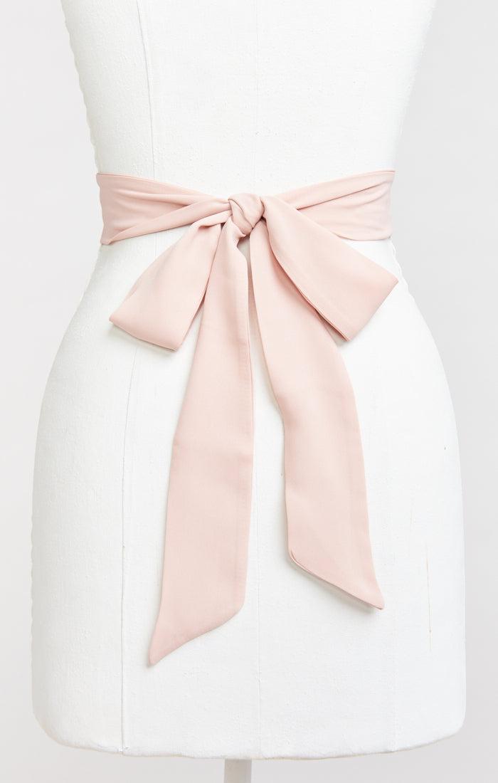 Bridesmaid Sash ~ Dusty Blush Crisp Product Image