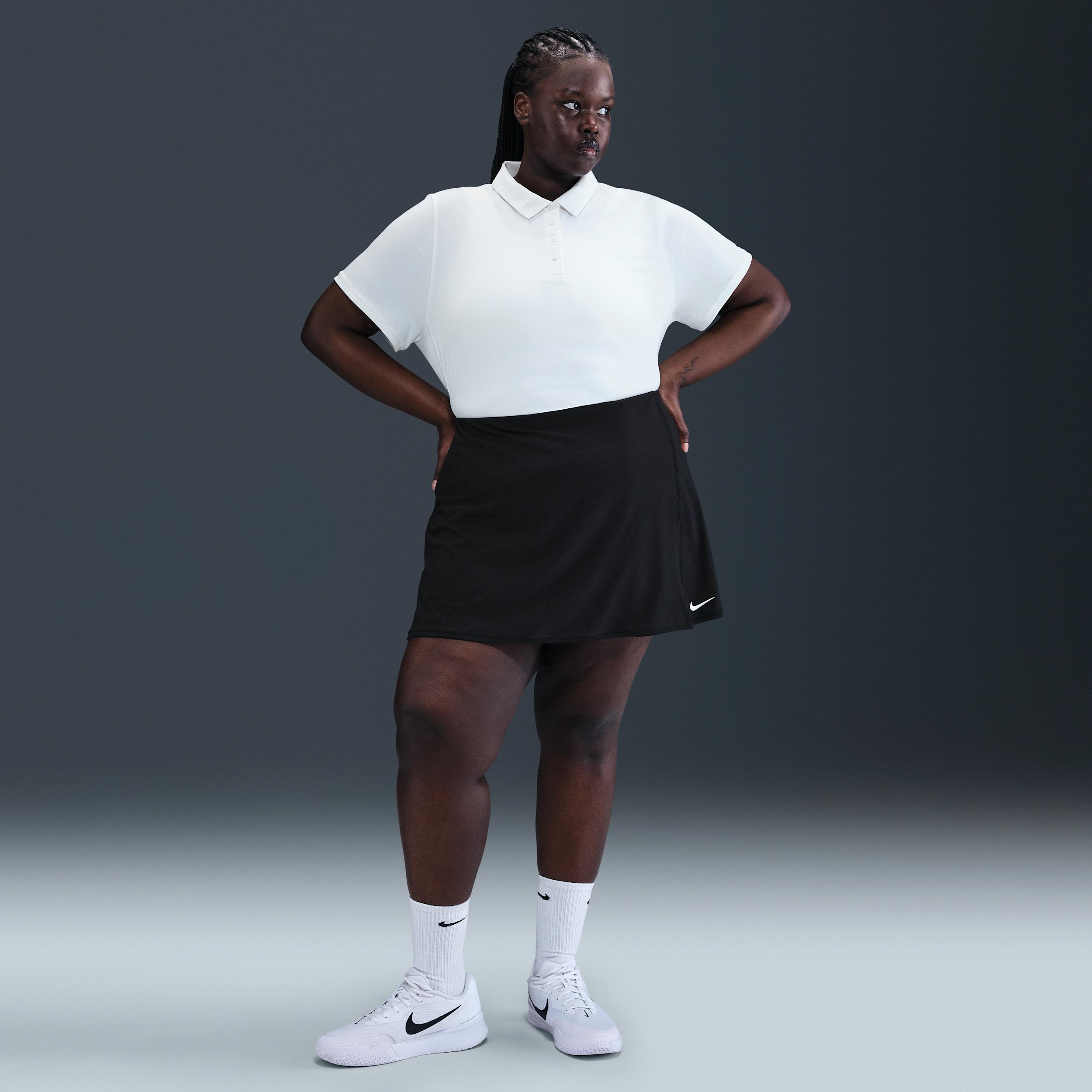 Nike Women's Victory Dri-FIT Straight Tennis Skirt (Plus Size) Product Image