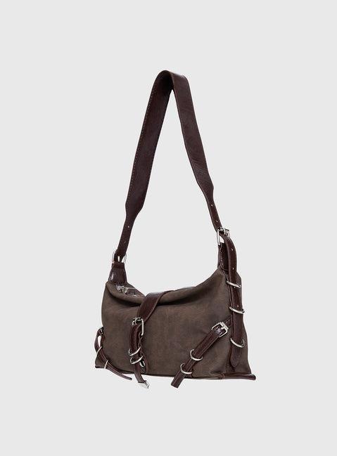 Anatolius Shoulder Bag Washed Brown Product Image