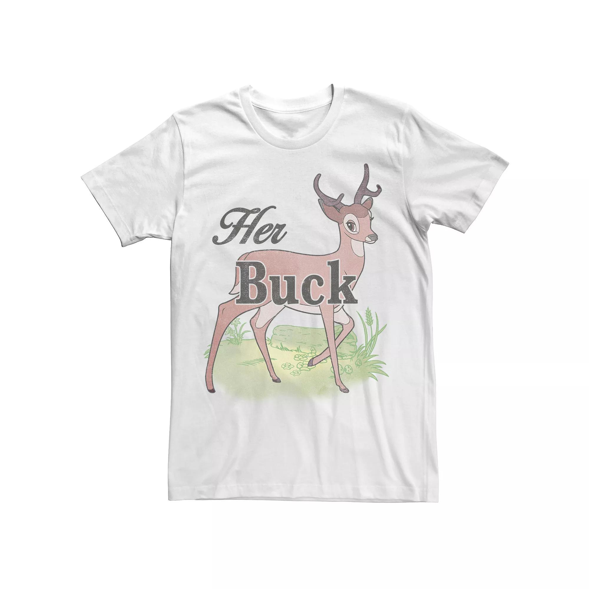 Disney's Bambi Men's Valentine's Day Her Buck Tee,  Product Image