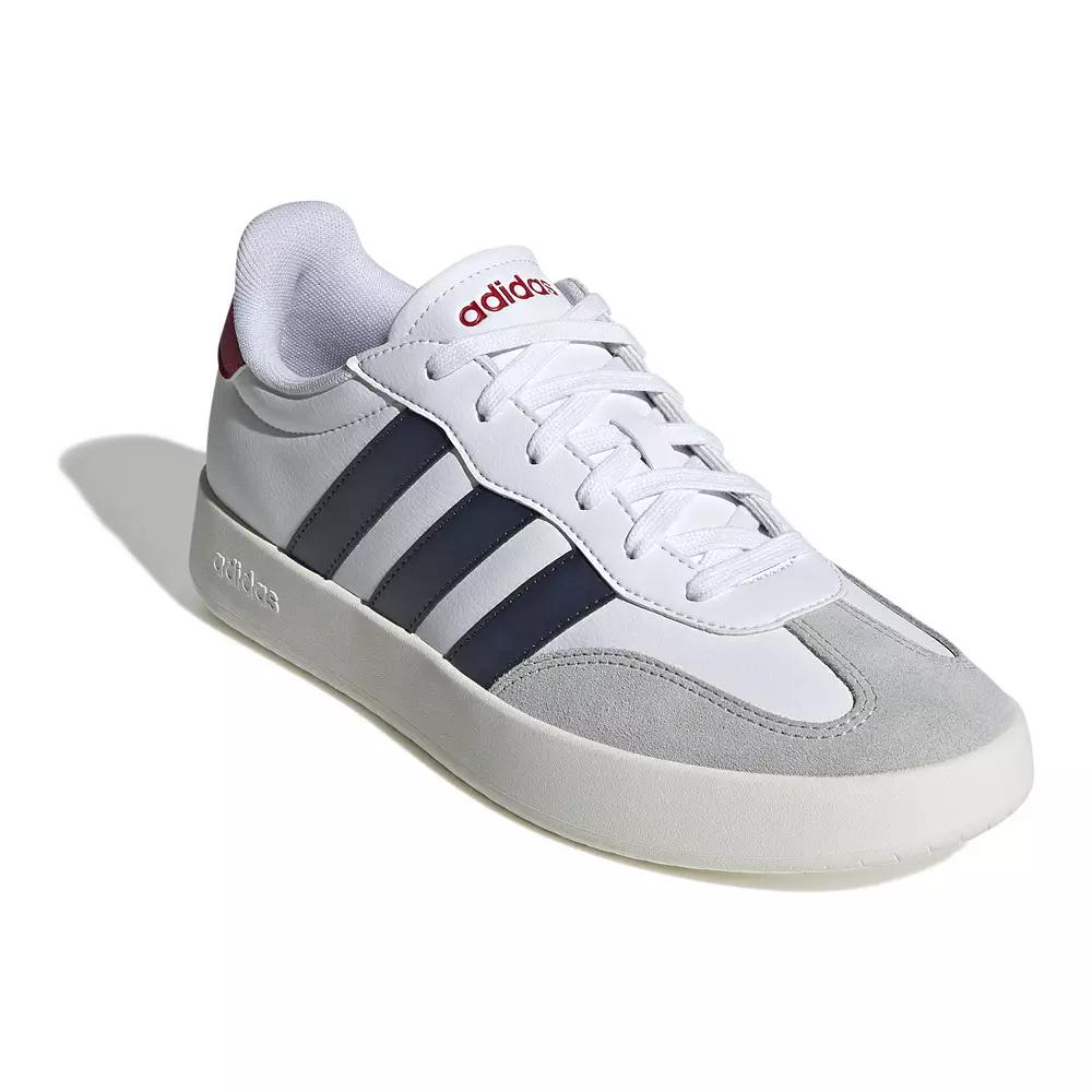 adidas Barreda Mens Sportswear Shoes White Navy Red Product Image