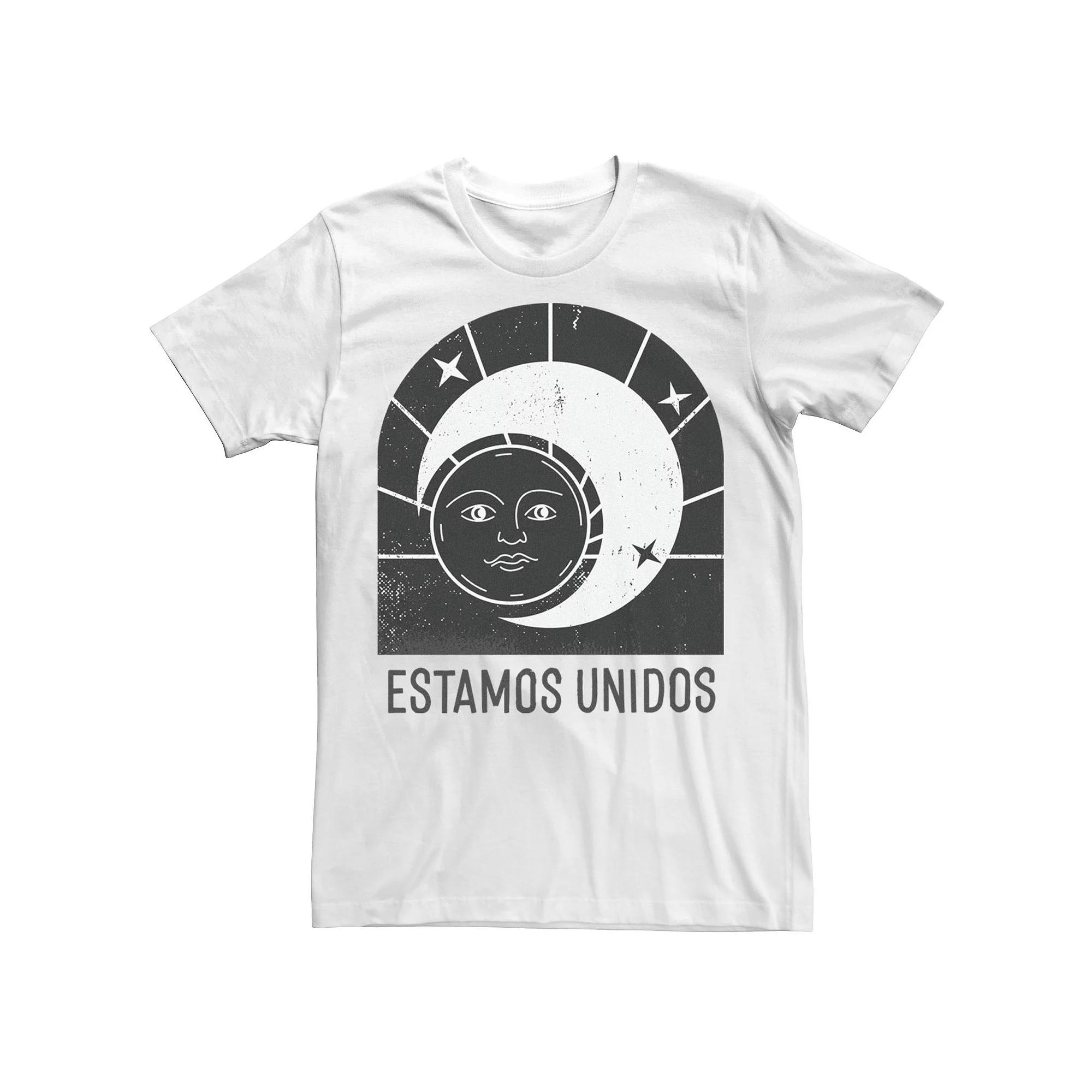 Men's Gonzales Estamos Unidos Sun And Moon Stamp Tee,  Product Image
