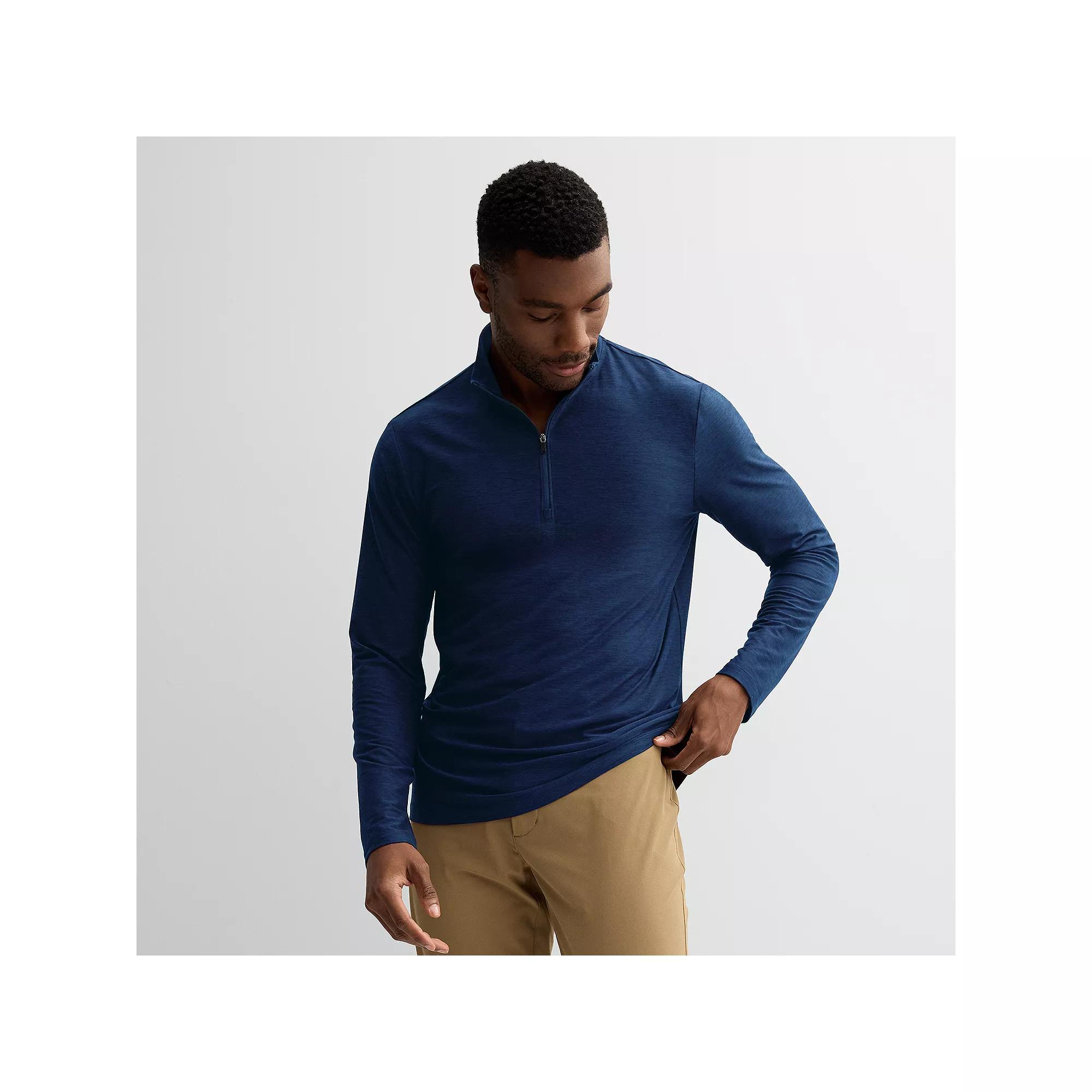 Men's FLX Luxury Soft Wander 1/4 Zip Up Pullover,  Product Image