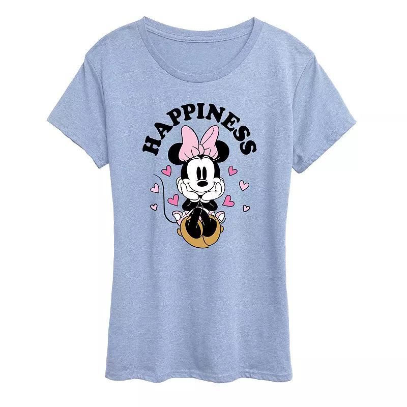 Disney's Minnie Mouse Women's Happiness Graphic Tee,  Product Image
