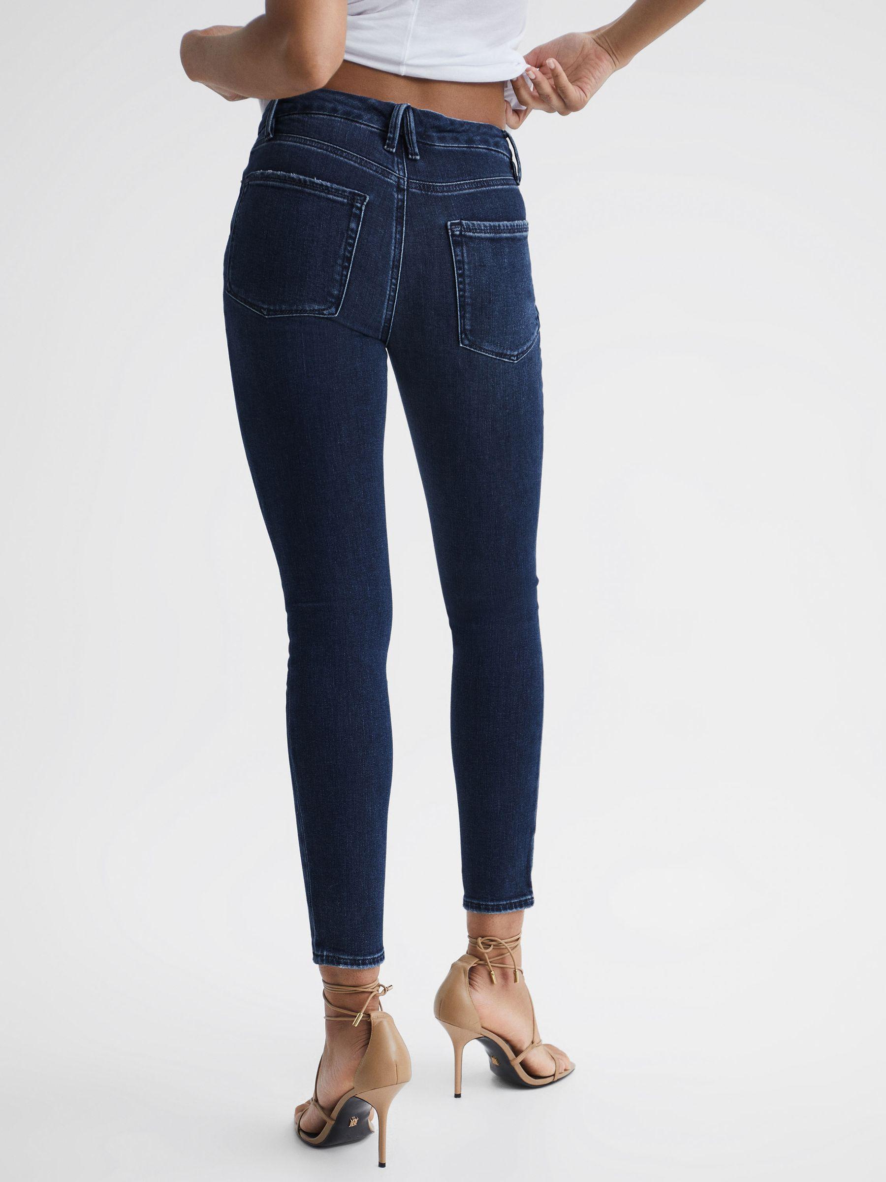 Good American High Waist Skinny Jeans in Indigo Product Image