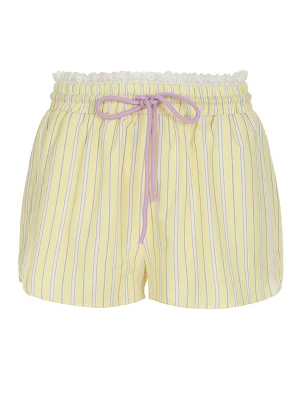 Striped Print Shorts Product Image