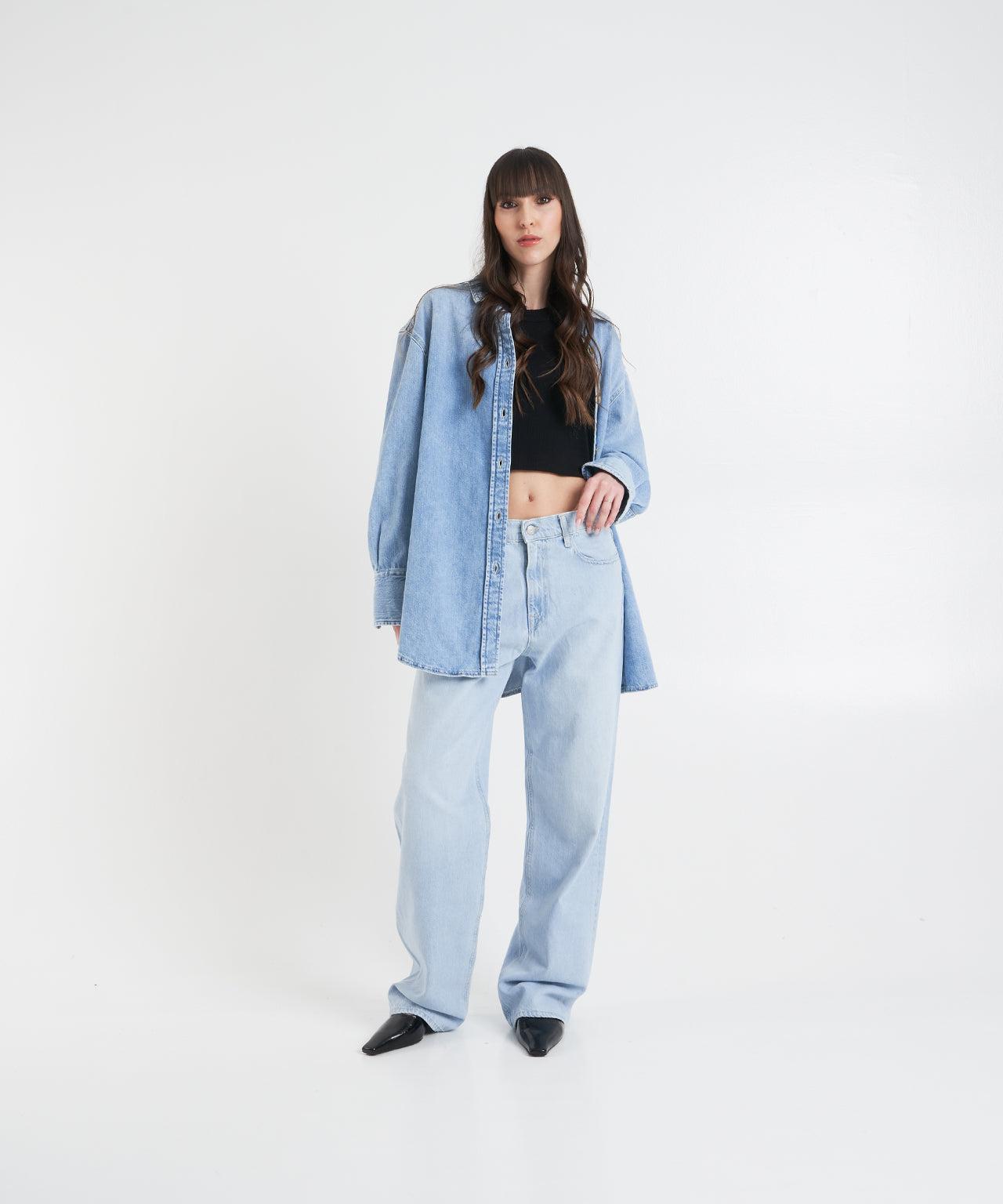 Ribbed top with embroidered logo Product Image