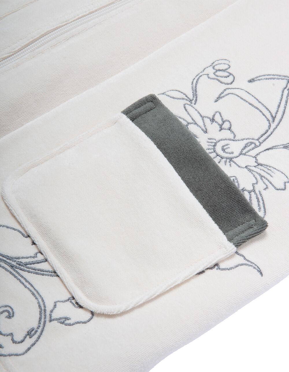 DARK SEAS Jethro Mens Zip-Up Polo Shirt - CREAM Product Image