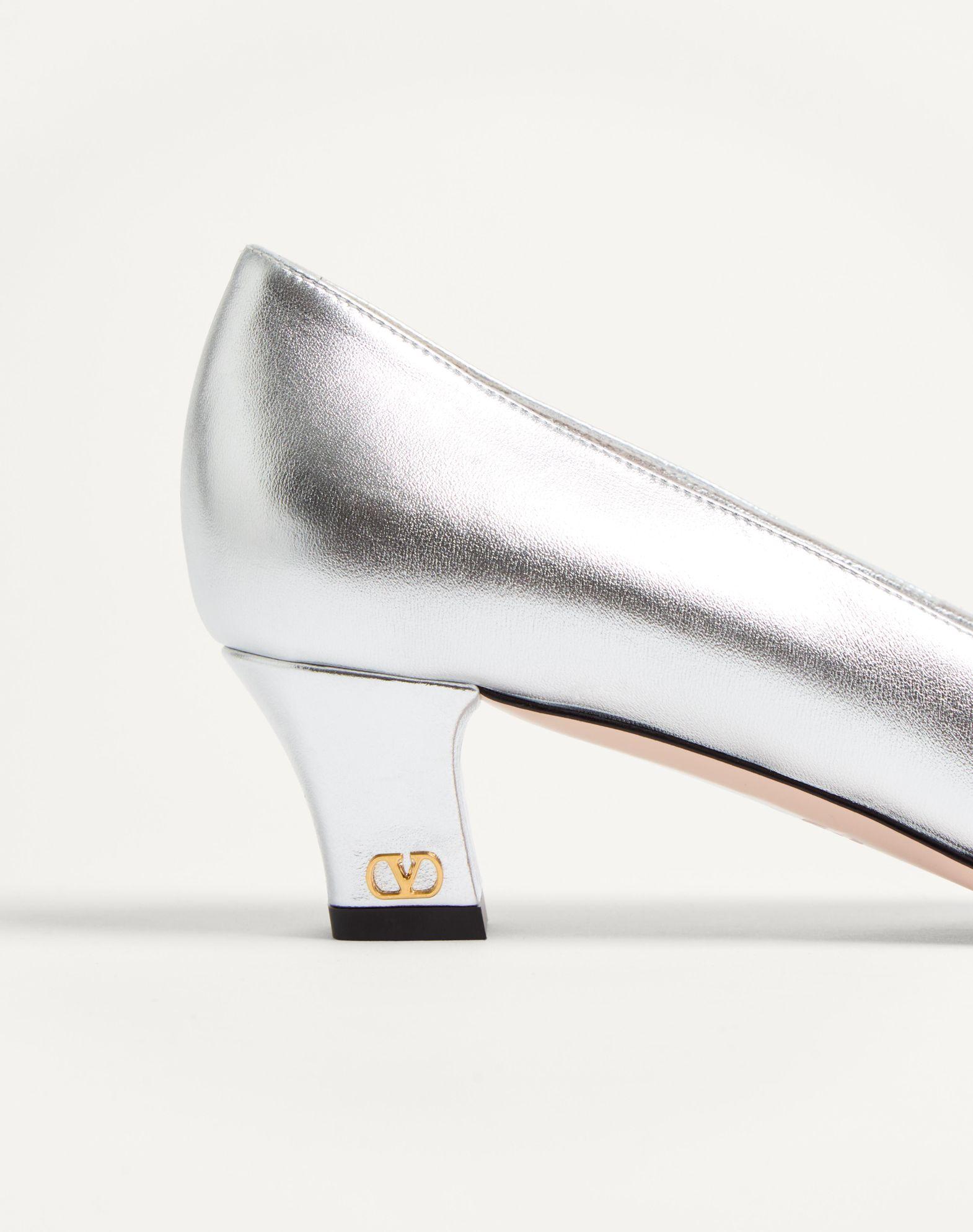 Preshoes Pumps In Laminated Nappa With 45Mm Crystals Product Image