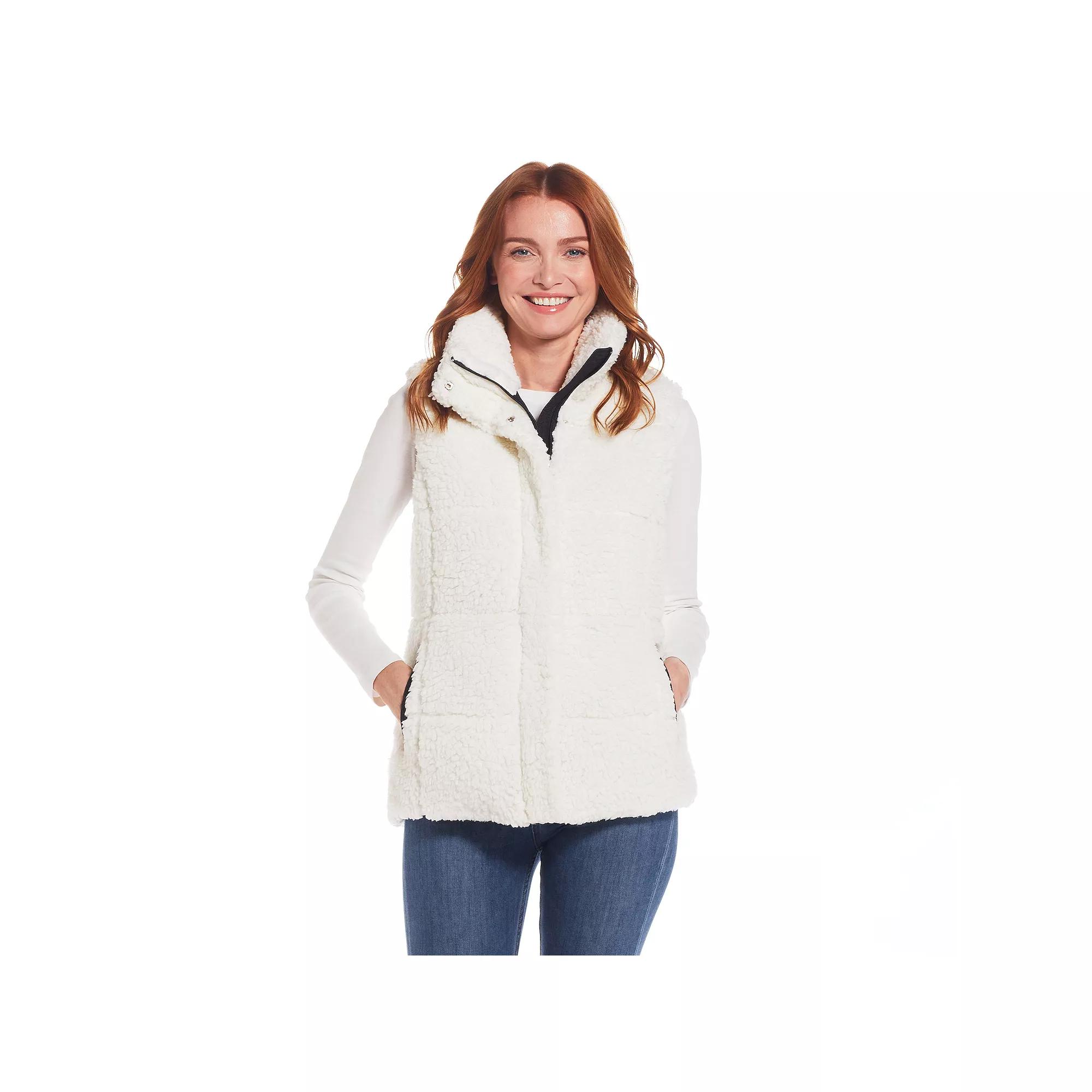 Women's Weathercast Sherpa Puffer Vest,  Product Image