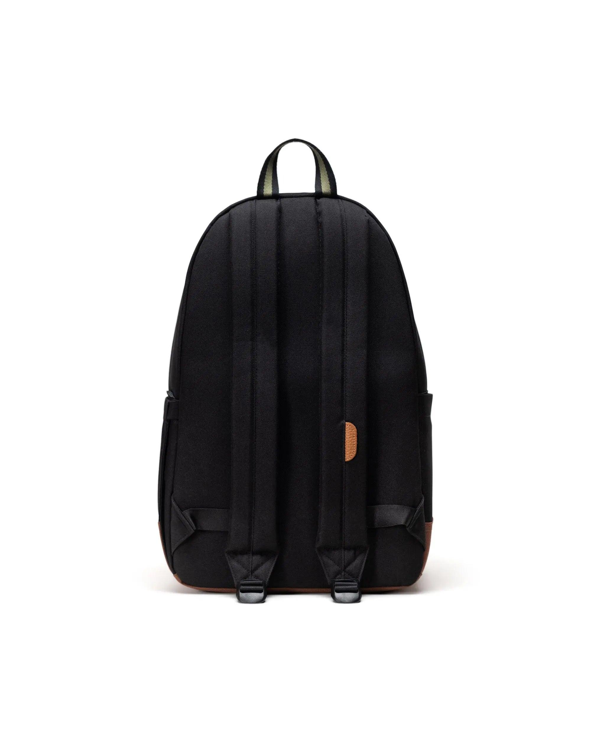 Herschel Heritage Backpack - black/four leaf clvr/sddle brn Product Image