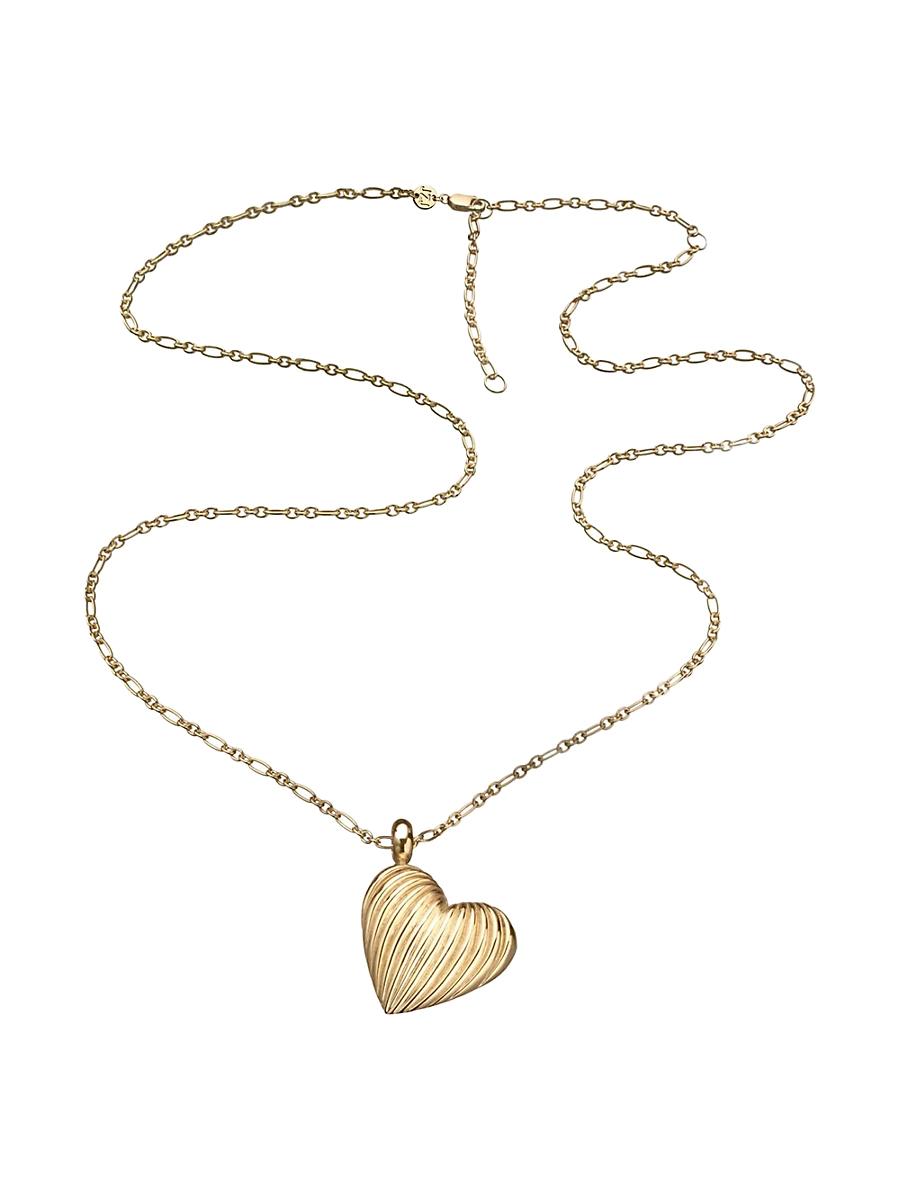 Womens Cheyenne 18K-Gold-Plated Pendant Necklace Product Image