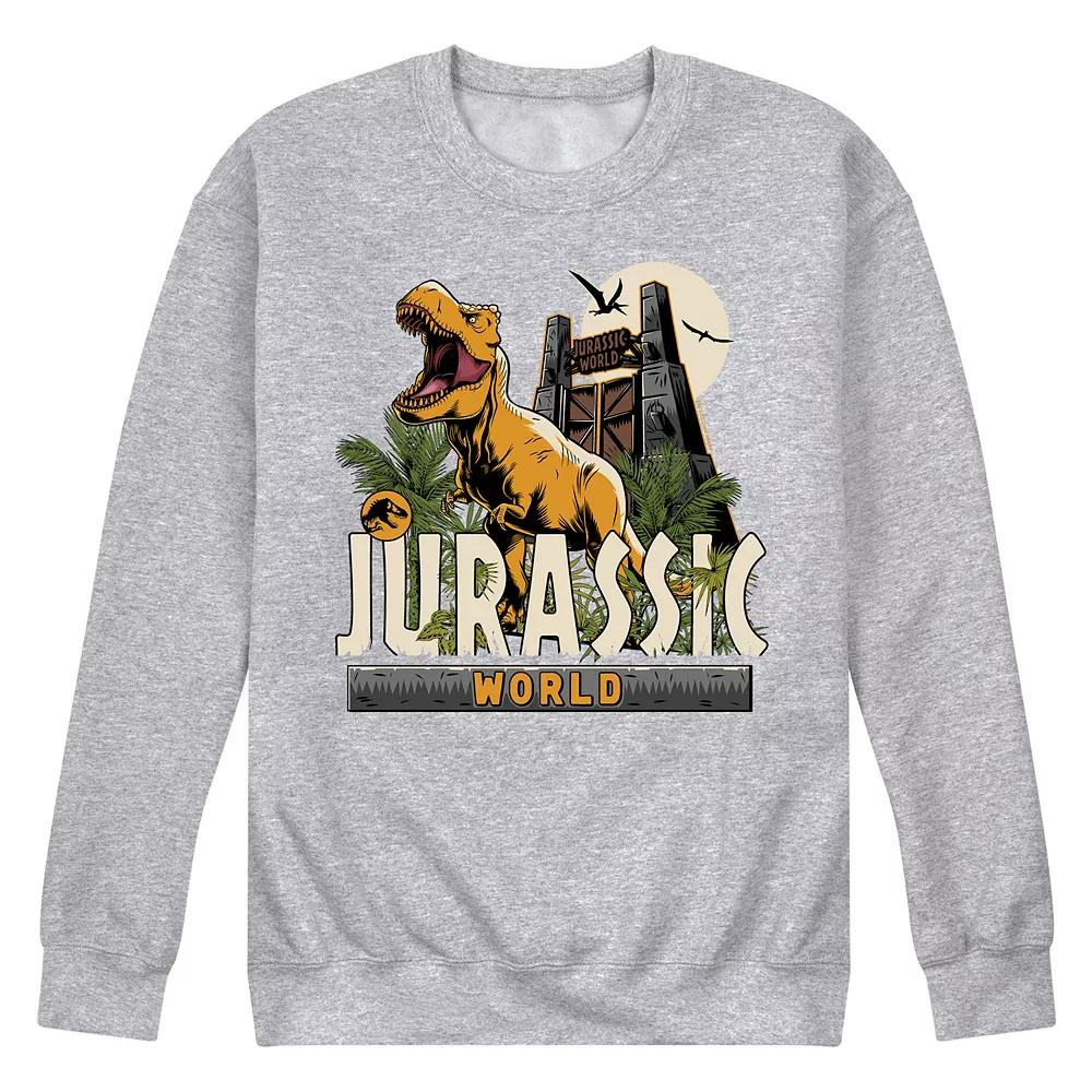 Men's Jurassic World T Rex Fleece Sweatshirt,  Product Image