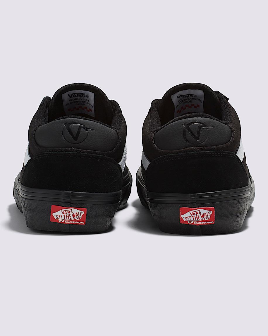 Skate Rowan Shoe in Black| Vans US Product Image
