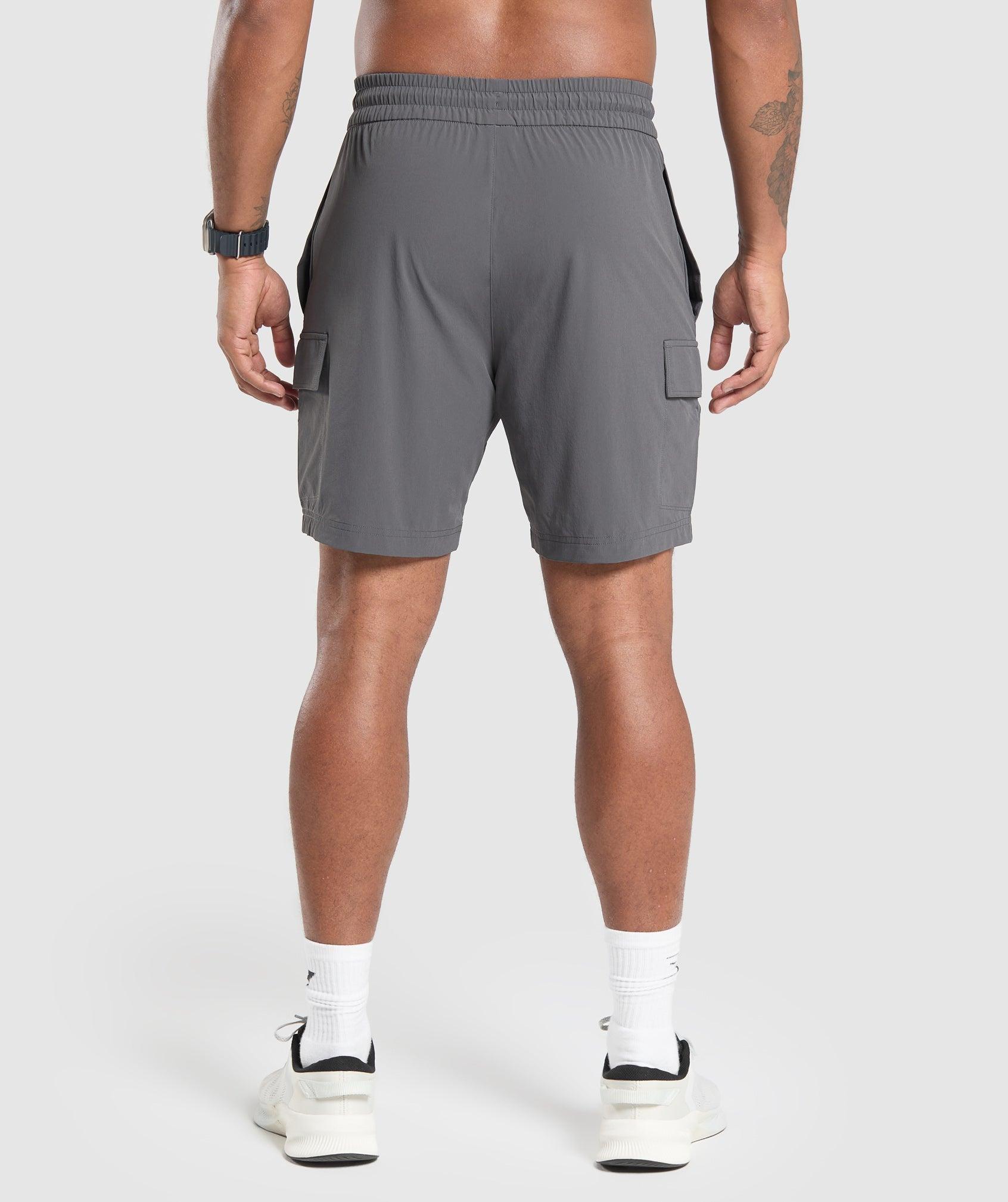 Stretch Woven Cargo Shorts Product Image