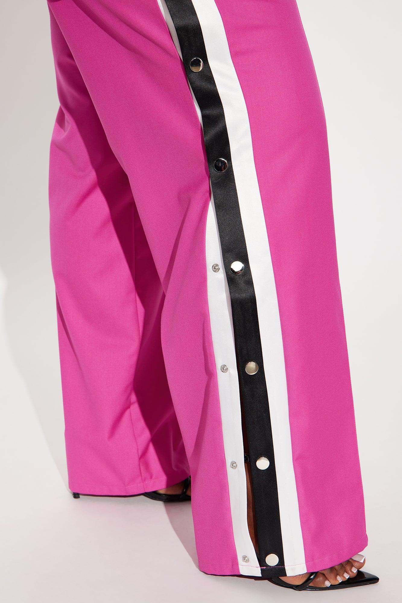 On A Deadline Blazer Pant Set - Pink Product Image