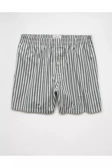 AEO Men's Striped Poplin Pocket Boxer Short Men's Product Image