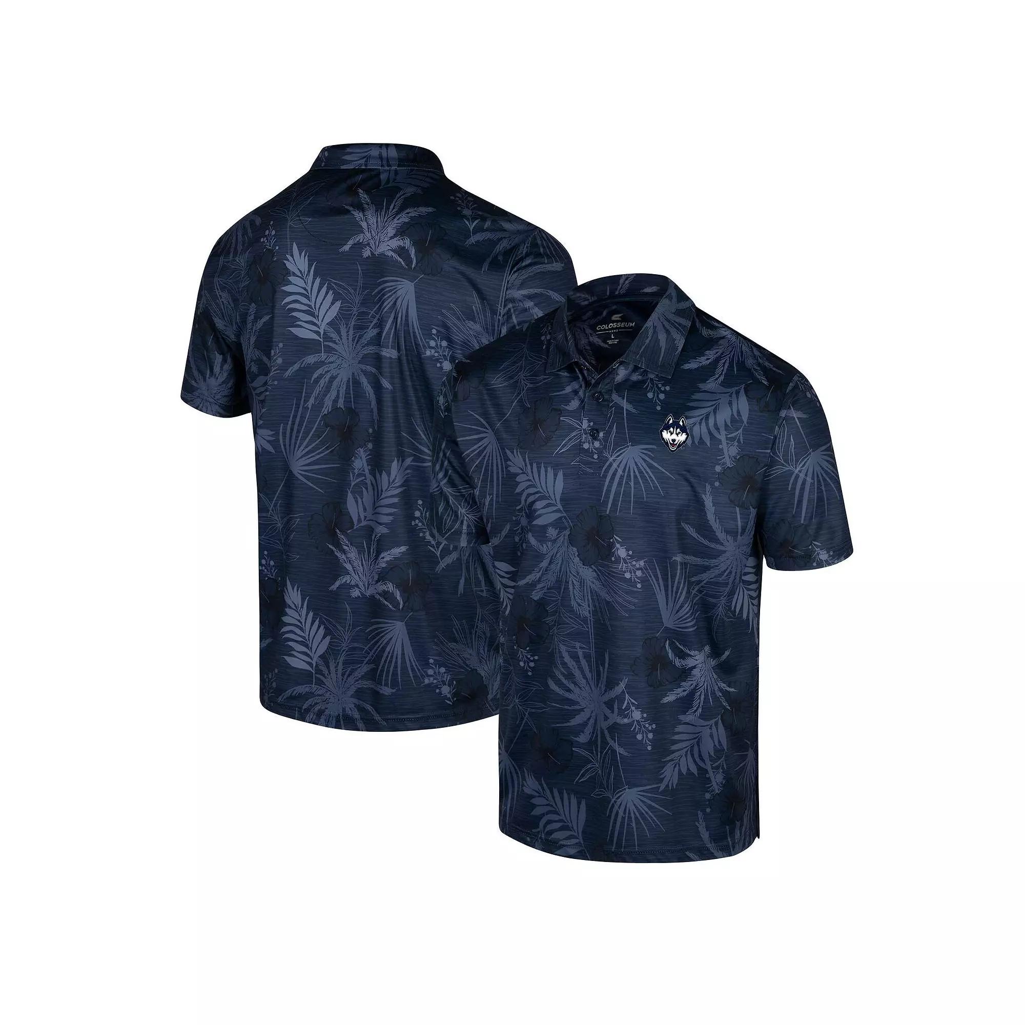 Men's Colosseum Red Utah Utes Palms Team Polo,  Product Image