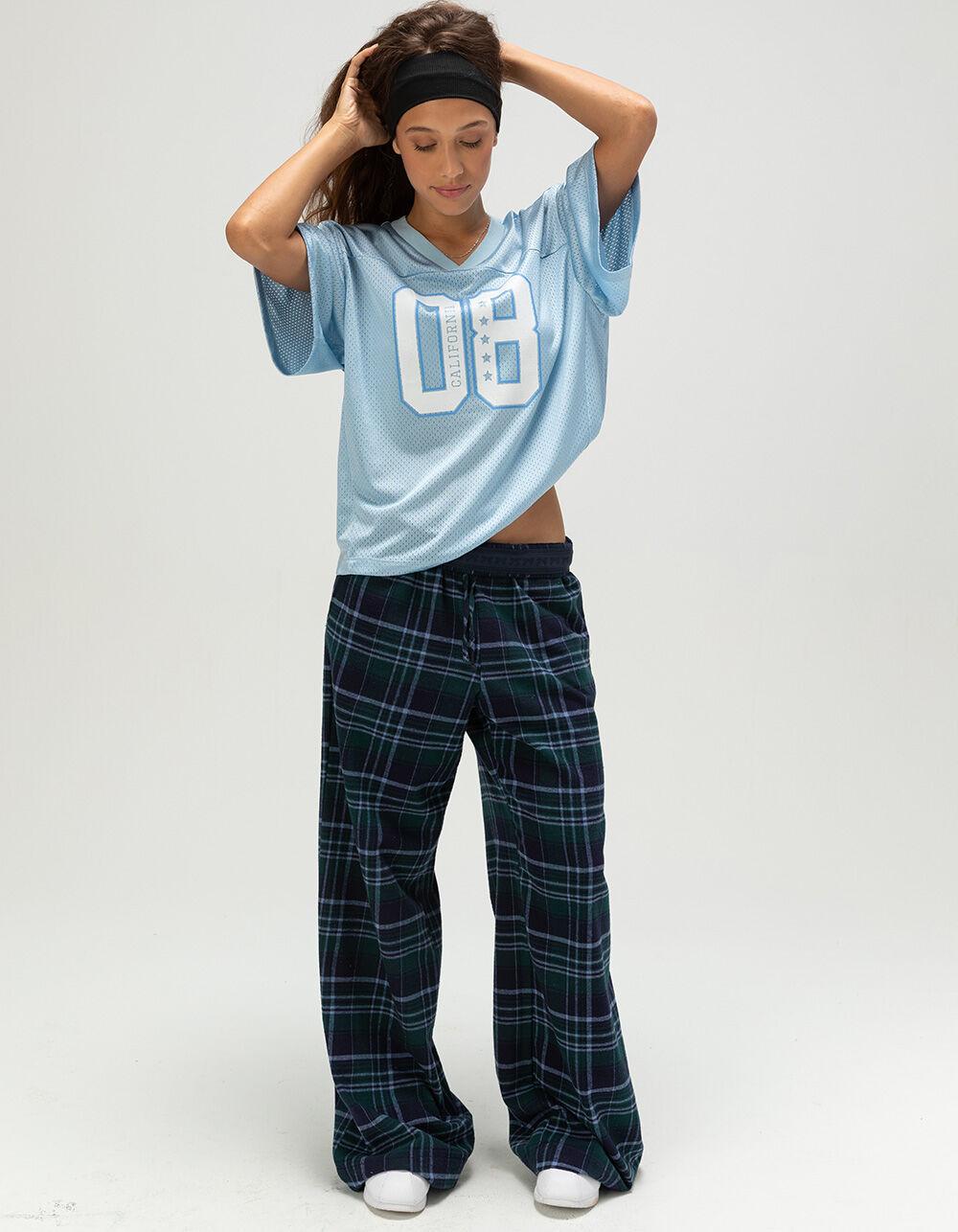 FULL TILT Womens Pajama Pants - BLUE COMBO Product Image