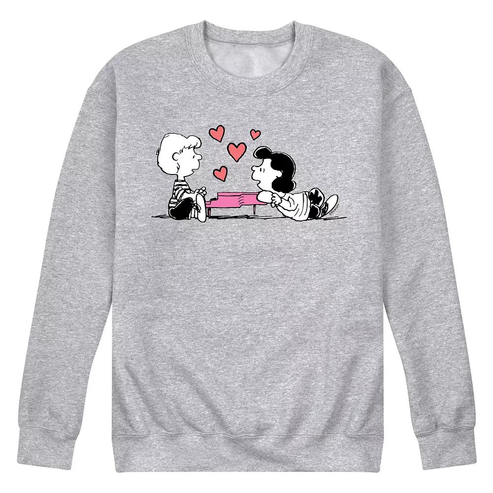 Men's Peanuts Lucy Hearts Sweatshirt,  Product Image