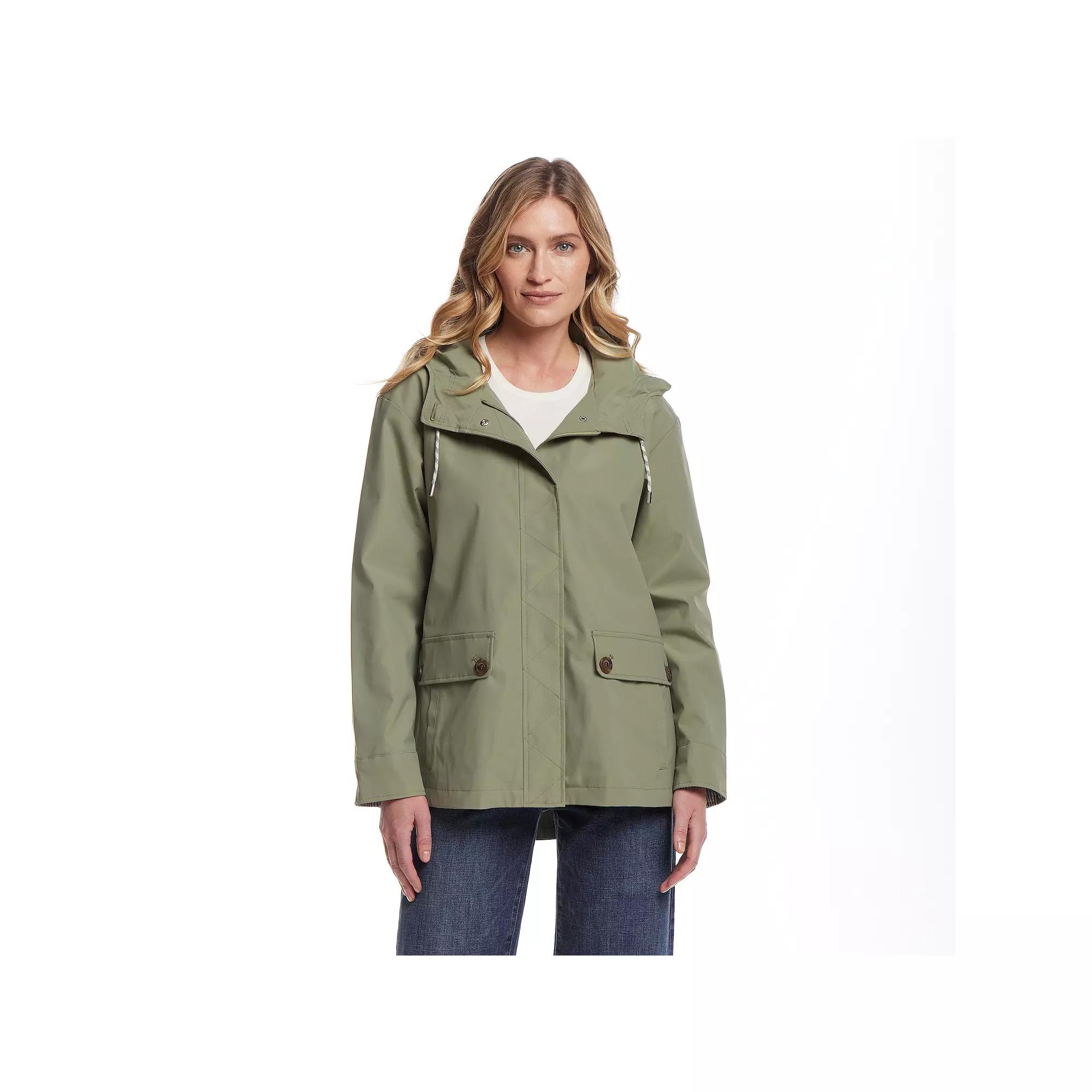Women's Weathercast Hooded Rain Jacket,  Product Image