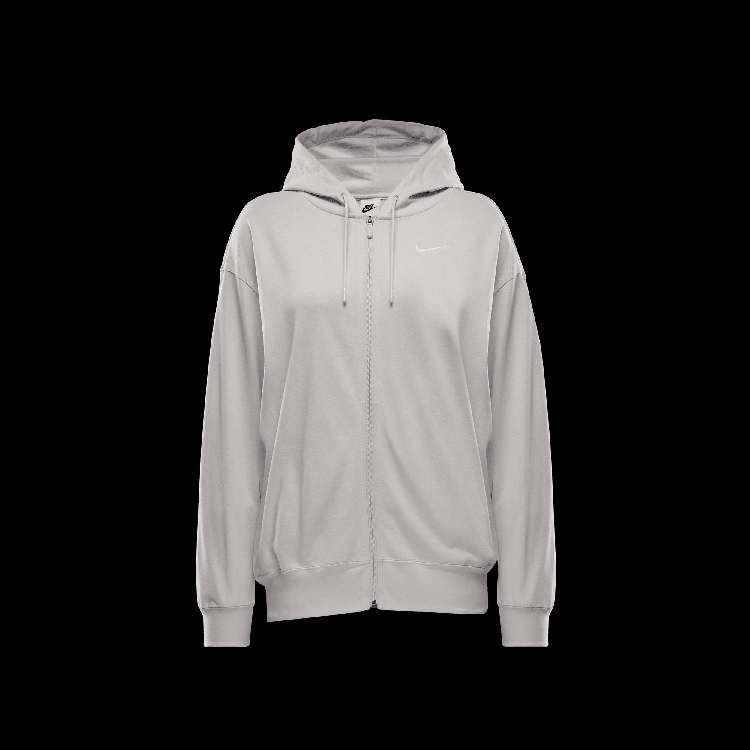 Nike Sportswear Women's Oversized Jersey Full-Zip Hoodie Product Image