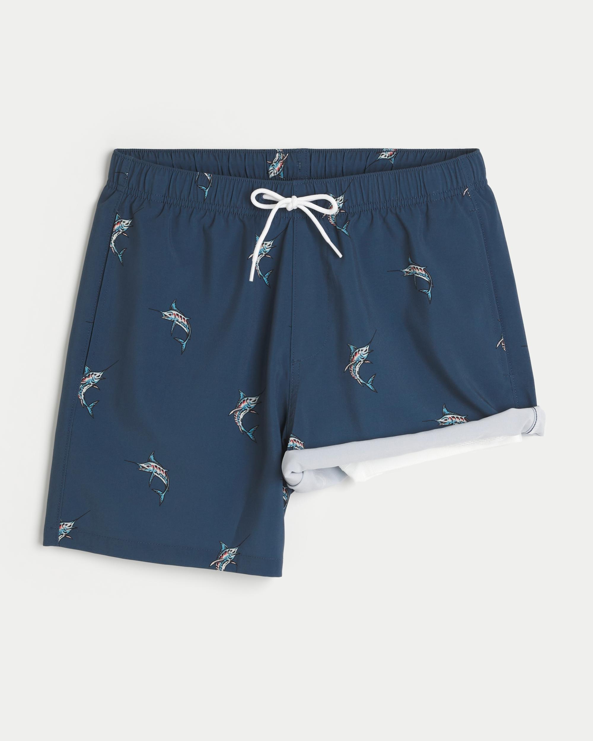 Mid-Thigh Volley Swim Trunks Product Image