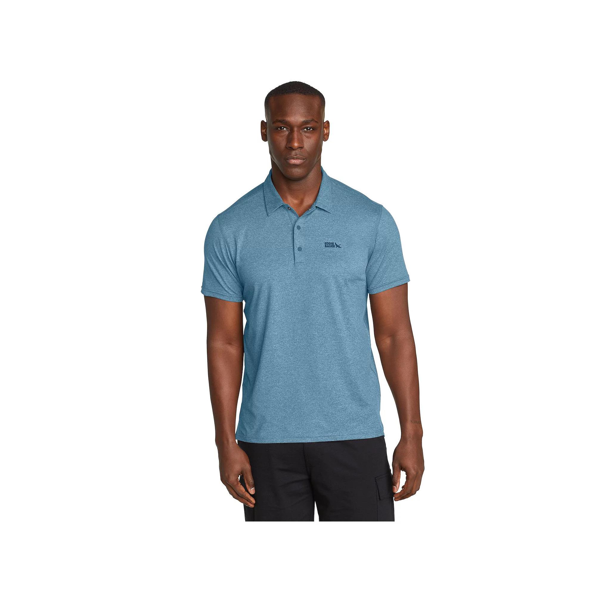 Men's Eddie Bauer Short Sleeve Mountain Trek 2.0 Polo Shirt,  Product Image